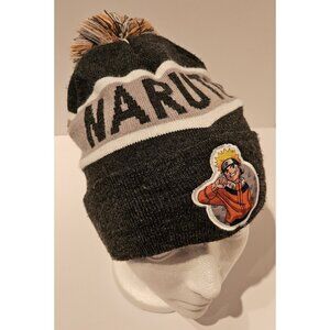 Young Naruto Uzumaki Shippuden Pom Beanie Hat One size Stretch Anime